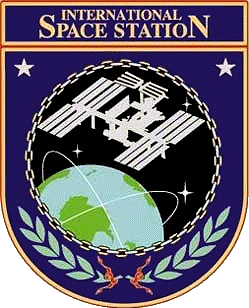 The ISS insignia.