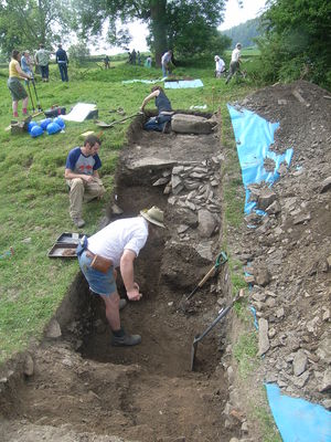 Excavations at Hopton Castle.jpg