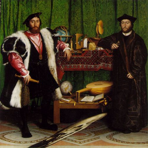 The Ambassadors Hans Holbein the younger Science, art, life and death in unity