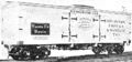 (PD) Photo: American Car and Foundry Company A rare double-door refrigerator car utilized the "Hanrahan System of Automatic Refrigeration" as built by ACF, circa 1898.[11]