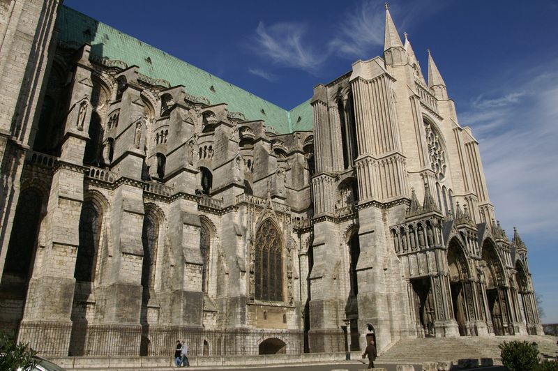 File:Chartres Cathedral south side, 2010.jpg
