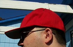 Baseball cap.
